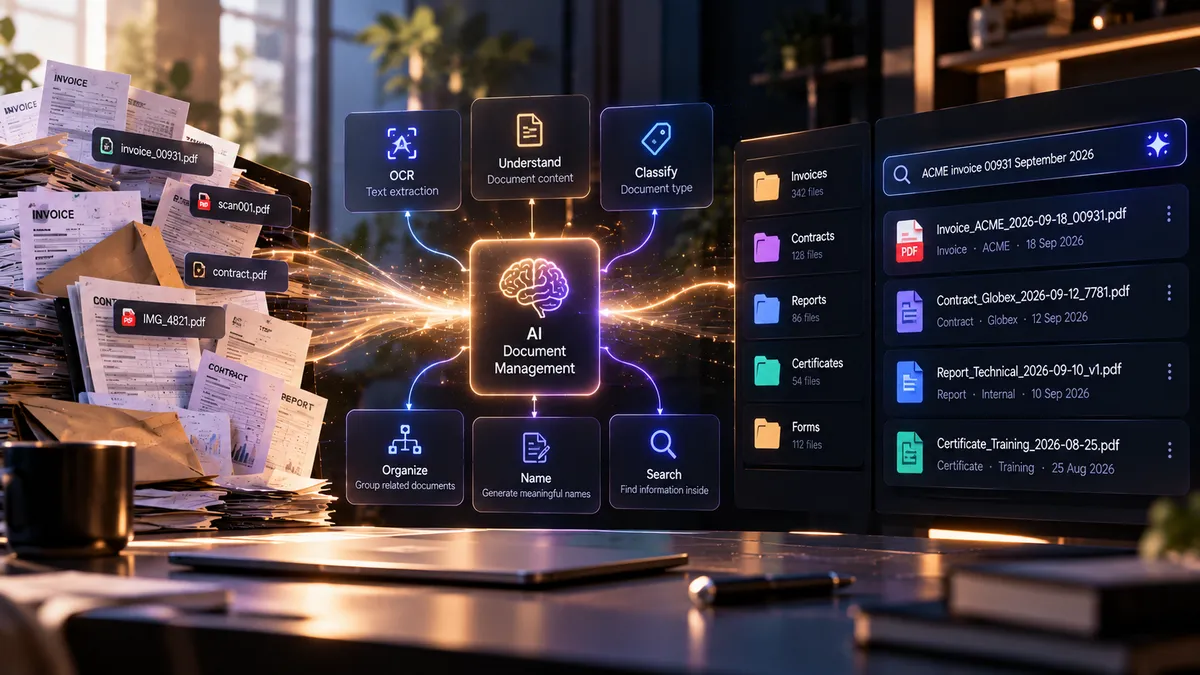 What Is AI Document Management?