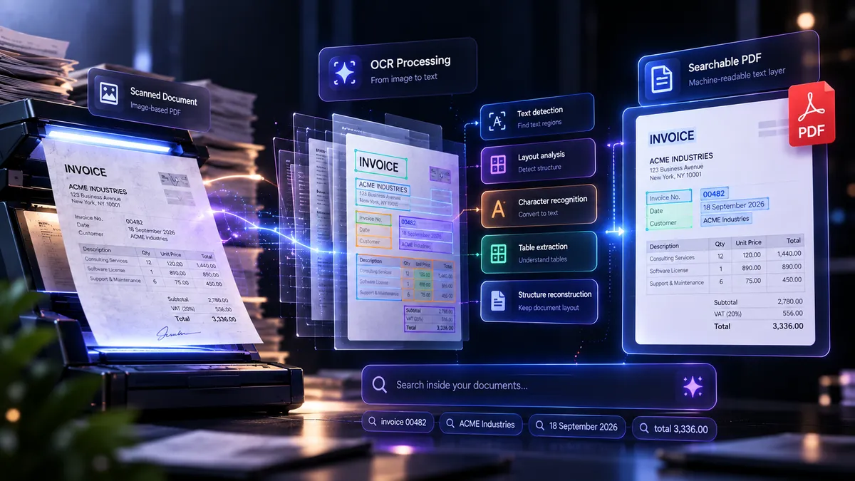 What Is OCR and How Does PDF OCR Work?